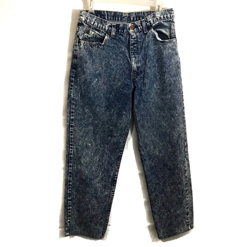Vintage 1980s Brittania Acid Wash High Rise Jeans
